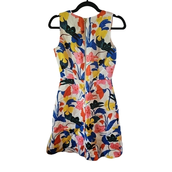 J.Crew linen A-line dress in Morning Floral Size 00 - Picture 5 of 7